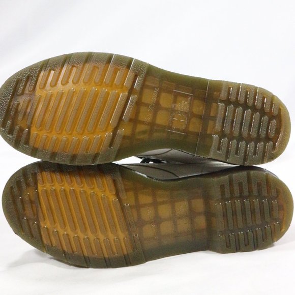 DR. MARTENS 1460 W White Patent Lamper Boots Sz 10 Wmns - Picture 8 of 8